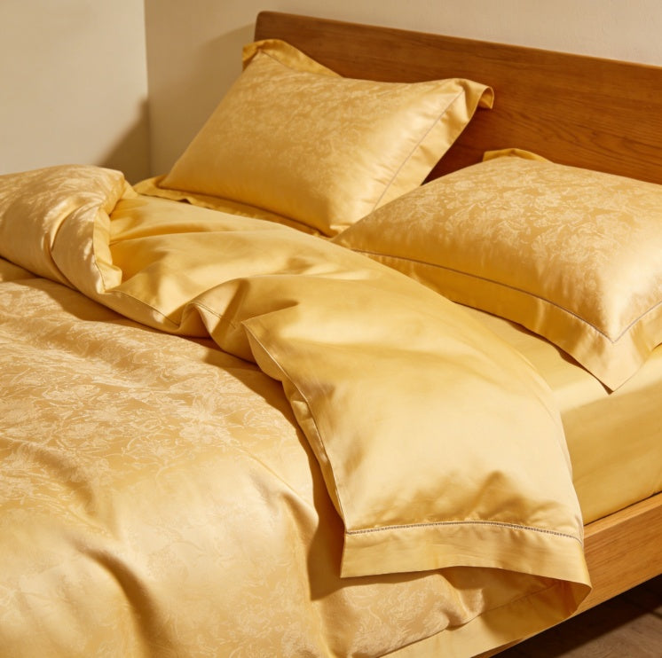 High Count Cotton Satin Bedding Set