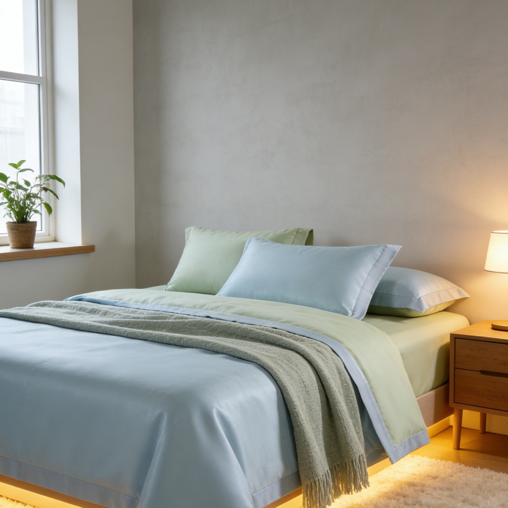 Bamboo Fiber Cooling Bedding Set